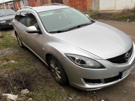 Серый Мазда 6, объемом двигателя 2 л и пробегом 330 тыс. км за 5100 $, фото 1 на Automoto.ua
