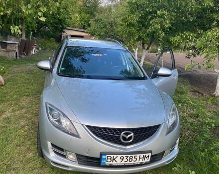 Серый Мазда 6, объемом двигателя 2 л и пробегом 229 тыс. км за 6300 $, фото 1 на Automoto.ua