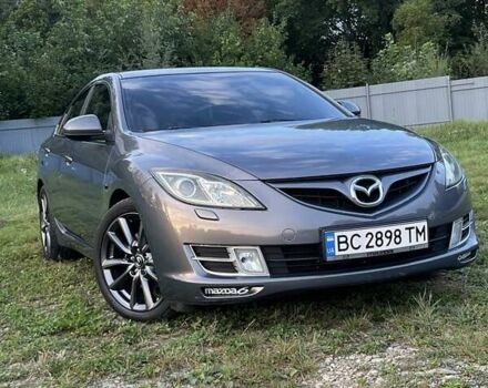Серый Мазда 6, объемом двигателя 2 л и пробегом 301 тыс. км за 6699 $, фото 1 на Automoto.ua