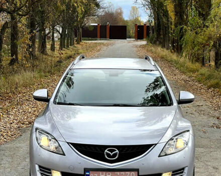 Серый Мазда 6, объемом двигателя 2 л и пробегом 179 тыс. км за 7750 $, фото 1 на Automoto.ua