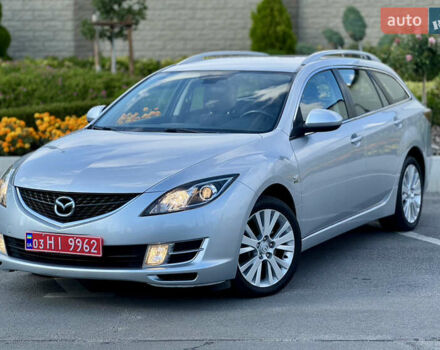 Серый Мазда 6, объемом двигателя 2 л и пробегом 195 тыс. км за 7499 $, фото 1 на Automoto.ua