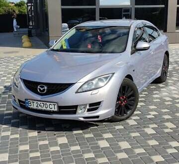 Серый Мазда 6, объемом двигателя 2 л и пробегом 295 тыс. км за 7800 $, фото 1 на Automoto.ua