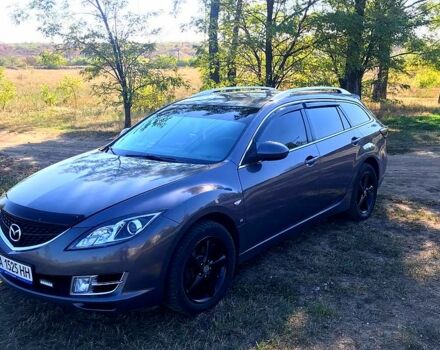 Серый Мазда 6, объемом двигателя 2 л и пробегом 304 тыс. км за 6200 $, фото 1 на Automoto.ua