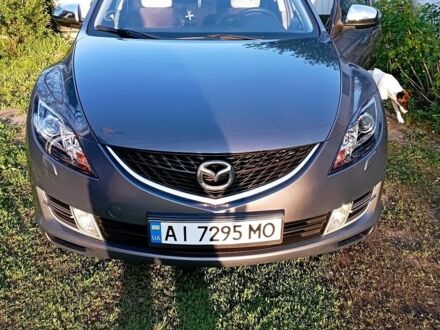 Серый Мазда 6, объемом двигателя 2 л и пробегом 250 тыс. км за 6500 $, фото 1 на Automoto.ua
