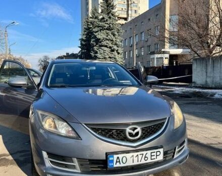 Серый Мазда 6, объемом двигателя 1.8 л и пробегом 243 тыс. км за 6800 $, фото 1 на Automoto.ua