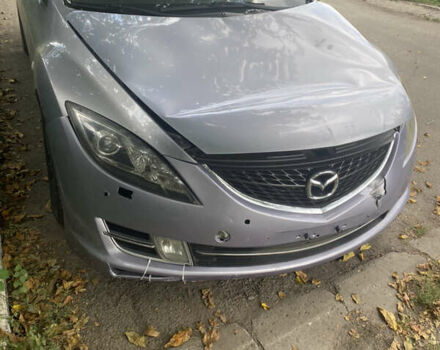 Серый Мазда 6, объемом двигателя 2 л и пробегом 205 тыс. км за 5300 $, фото 1 на Automoto.ua
