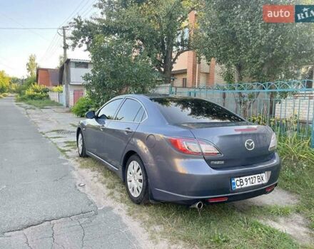 Серый Мазда 6, объемом двигателя 2 л и пробегом 348 тыс. км за 4850 $, фото 1 на Automoto.ua