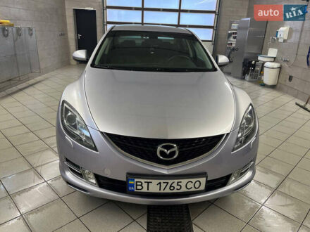 Серый Мазда 6, объемом двигателя 2 л и пробегом 213 тыс. км за 6500 $, фото 1 на Automoto.ua