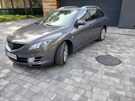 Серый Мазда 6, объемом двигателя 2 л и пробегом 281 тыс. км за 6300 $, фото 1 на Automoto.ua