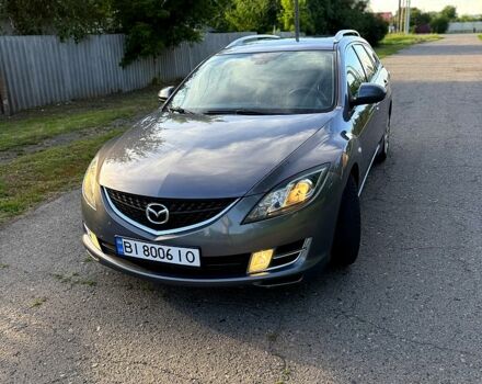 Серый Мазда 6, объемом двигателя 2 л и пробегом 320 тыс. км за 5300 $, фото 1 на Automoto.ua