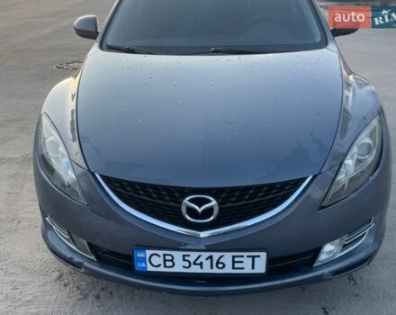 Серый Мазда 6, объемом двигателя 2 л и пробегом 385 тыс. км за 5500 $, фото 1 на Automoto.ua