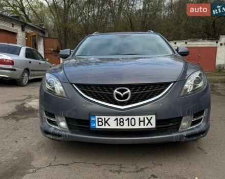 Серый Мазда 6, объемом двигателя 2 л и пробегом 433 тыс. км за 5500 $, фото 1 на Automoto.ua