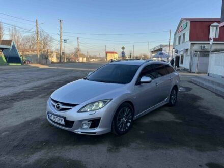 Серый Мазда 6, объемом двигателя 2 л и пробегом 240 тыс. км за 5250 $, фото 1 на Automoto.ua