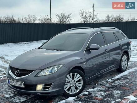 Серый Мазда 6, объемом двигателя 2.2 л и пробегом 297 тыс. км за 6300 $, фото 1 на Automoto.ua