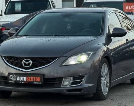 Серый Мазда 6, объемом двигателя 2 л и пробегом 278 тыс. км за 6800 $, фото 1 на Automoto.ua