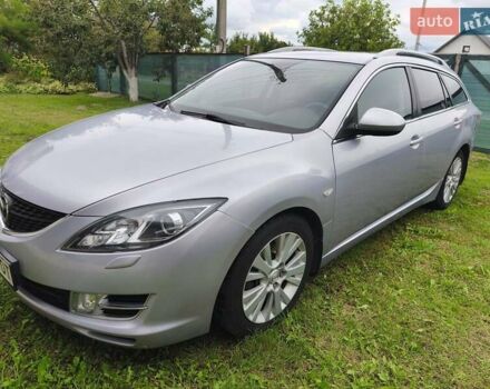 Серый Мазда 6, объемом двигателя 2 л и пробегом 335 тыс. км за 7000 $, фото 1 на Automoto.ua