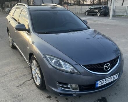 Серый Мазда 6, объемом двигателя 2 л и пробегом 385 тыс. км за 5461 $, фото 1 на Automoto.ua