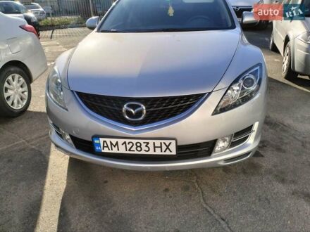 Серый Мазда 6, объемом двигателя 2 л и пробегом 255 тыс. км за 8000 $, фото 1 на Automoto.ua