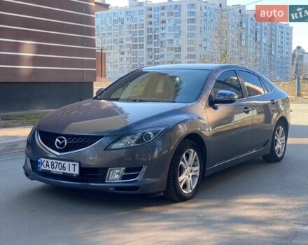 Серый Мазда 6, объемом двигателя 2 л и пробегом 205 тыс. км за 6600 $, фото 1 на Automoto.ua
