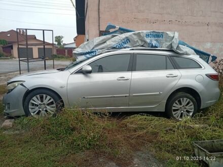 Серый Мазда 6, объемом двигателя 2 л и пробегом 200 тыс. км за 3000 $, фото 1 на Automoto.ua