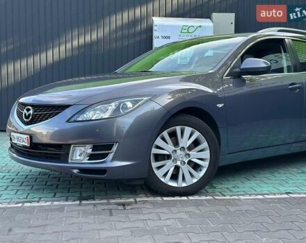 Серый Мазда 6, объемом двигателя 2 л и пробегом 188 тыс. км за 7699 $, фото 1 на Automoto.ua