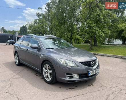 Сірий Мазда 6, об'ємом двигуна 2 л та пробігом 245 тис. км за 6800 $, фото 1 на Automoto.ua