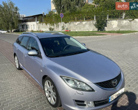 Серый Мазда 6, объемом двигателя 2 л и пробегом 314 тыс. км за 6100 $, фото 1 на Automoto.ua
