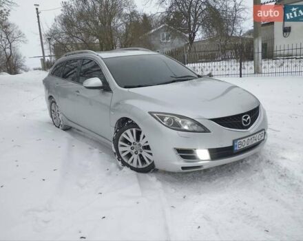 Серый Мазда 6, объемом двигателя 2 л и пробегом 330 тыс. км за 5950 $, фото 1 на Automoto.ua