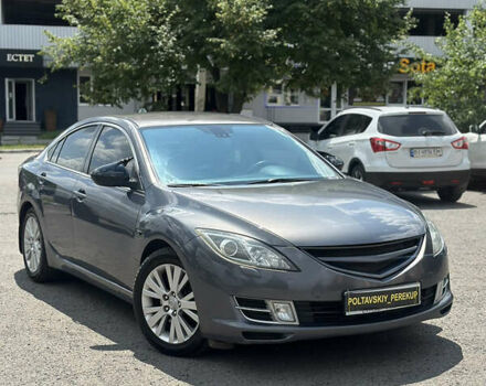 Серый Мазда 6, объемом двигателя 2 л и пробегом 279 тыс. км за 6800 $, фото 1 на Automoto.ua