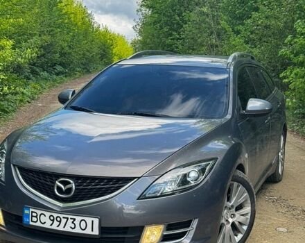 Серый Мазда 6, объемом двигателя 2 л и пробегом 341 тыс. км за 6500 $, фото 1 на Automoto.ua
