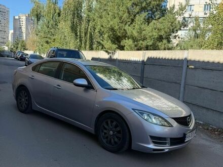 Серый Мазда 6, объемом двигателя 2 л и пробегом 217 тыс. км за 6000 $, фото 1 на Automoto.ua