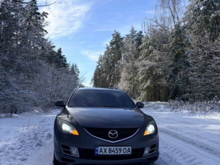 Серый Мазда 6, объемом двигателя 2 л и пробегом 229 тыс. км за 6950 $, фото 1 на Automoto.ua