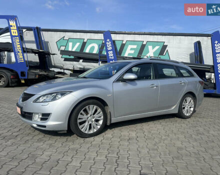 Серый Мазда 6, объемом двигателя 1.8 л и пробегом 265 тыс. км за 6850 $, фото 1 на Automoto.ua