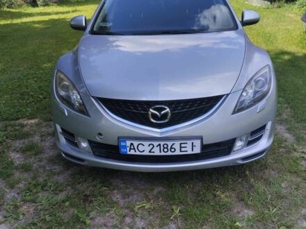 Серый Мазда 6, объемом двигателя 2 л и пробегом 308 тыс. км за 6050 $, фото 1 на Automoto.ua