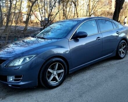 Серый Мазда 6, объемом двигателя 2 л и пробегом 331 тыс. км за 6450 $, фото 1 на Automoto.ua