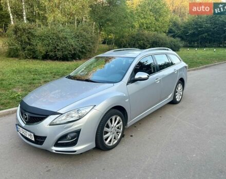 Серый Мазда 6, объемом двигателя 2 л и пробегом 305 тыс. км за 8750 $, фото 1 на Automoto.ua