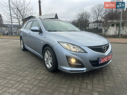 Серый Мазда 6, объемом двигателя 2.2 л и пробегом 239 тыс. км за 8250 $, фото 1 на Automoto.ua