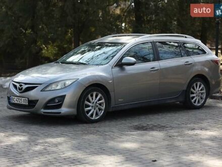 Серый Мазда 6, объемом двигателя 2.2 л и пробегом 215 тыс. км за 7000 $, фото 1 на Automoto.ua