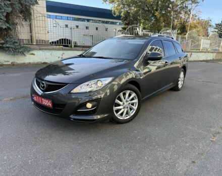 Серый Мазда 6, объемом двигателя 2 л и пробегом 183 тыс. км за 8416 $, фото 1 на Automoto.ua
