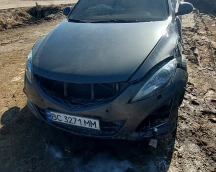 Серый Мазда 6, объемом двигателя 2.2 л и пробегом 300 тыс. км за 3700 $, фото 1 на Automoto.ua