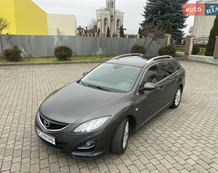 Серый Мазда 6, объемом двигателя 2.18 л и пробегом 241 тыс. км за 6900 $, фото 1 на Automoto.ua