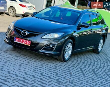 Серый Мазда 6, объемом двигателя 2.49 л и пробегом 248 тыс. км за 8999 $, фото 1 на Automoto.ua