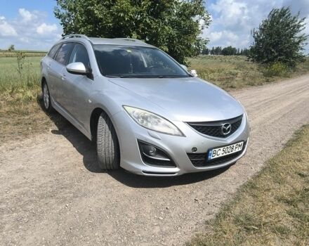 Серый Мазда 6, объемом двигателя 2.2 л и пробегом 335 тыс. км за 6391 $, фото 1 на Automoto.ua
