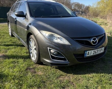 Серый Мазда 6, объемом двигателя 2.2 л и пробегом 250 тыс. км за 7700 $, фото 1 на Automoto.ua