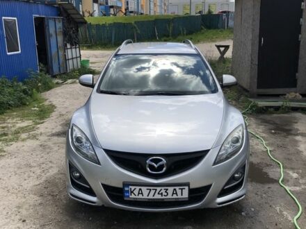 Сірий Мазда 6, об'ємом двигуна 2.2 л та пробігом 250 тис. км за 6200 $, фото 1 на Automoto.ua