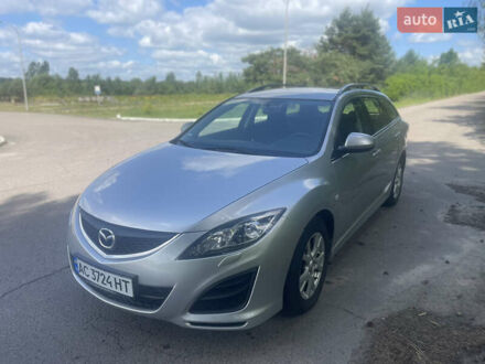 Серый Мазда 6, объемом двигателя 1.8 л и пробегом 240 тыс. км за 5800 $, фото 1 на Automoto.ua