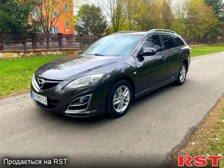 Сірий Мазда 6, об'ємом двигуна 2.2 л та пробігом 195 тис. км за 7200 $, фото 1 на Automoto.ua