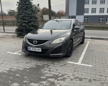 Серый Мазда 6, объемом двигателя 2.2 л и пробегом 235 тыс. км за 5888 $, фото 1 на Automoto.ua
