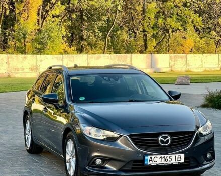 Серый Мазда 6, объемом двигателя 2 л и пробегом 196 тыс. км за 11800 $, фото 1 на Automoto.ua