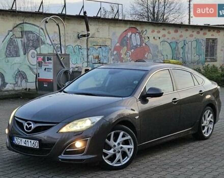 Серый Мазда 6, объемом двигателя 2 л и пробегом 185 тыс. км за 2300 $, фото 1 на Automoto.ua